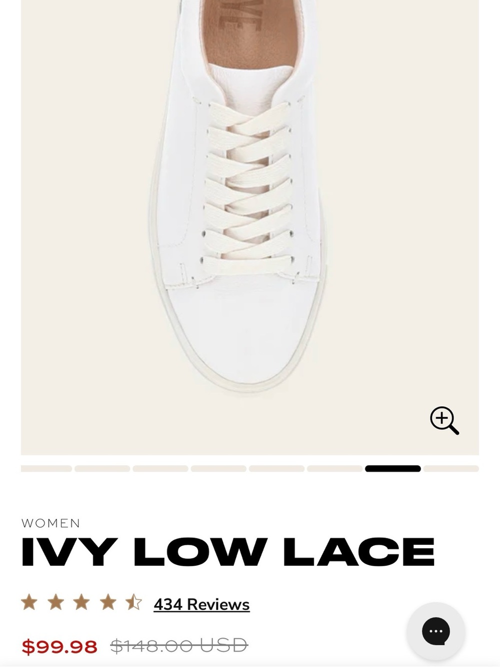 Frye And Co. Ivy Low Lace Sneakers - White/Cream